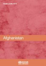 Afghanistan Country Profile 2015
